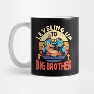 Leveling Up to Big Brother Video Gamer Promoted to Big Bro Boy Mug